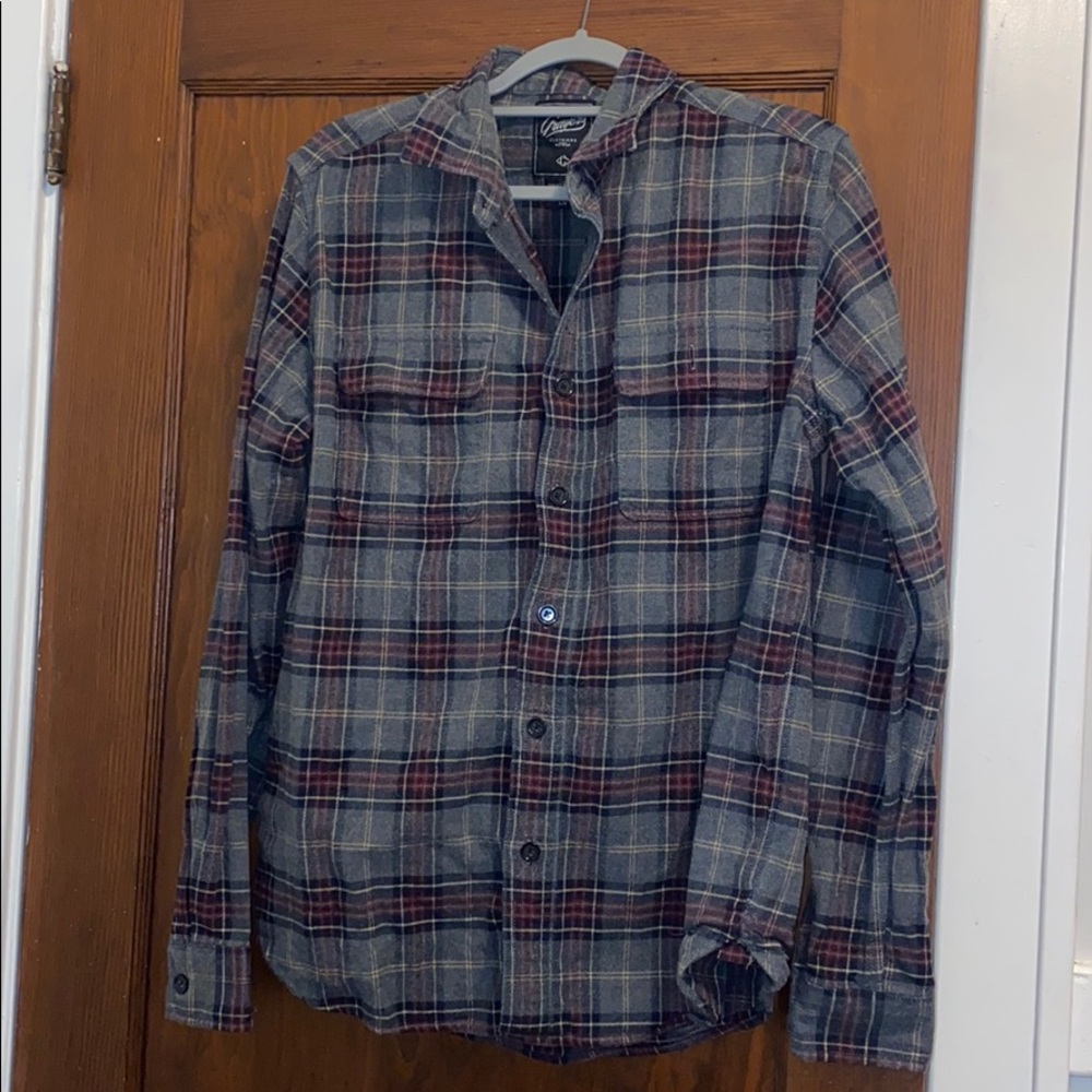 Grayers Heritage Flannel Charcoal Multicolor